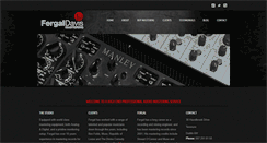 Desktop Screenshot of fergaldavismastering.com